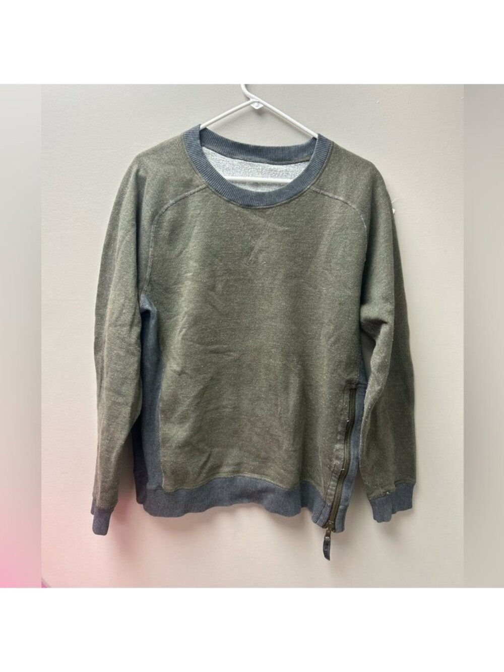 Lululemon Men's Green Pullover Crewneck Sweatshirt‎ Medium